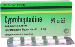 Cyproheptadine